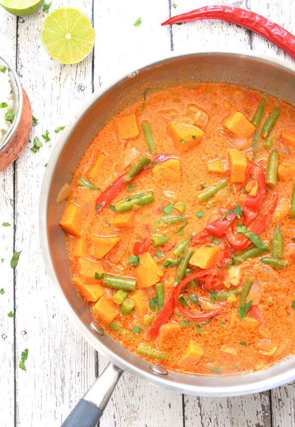 20 Minute Creamy Sweet Potato Thai Red Curry 1105